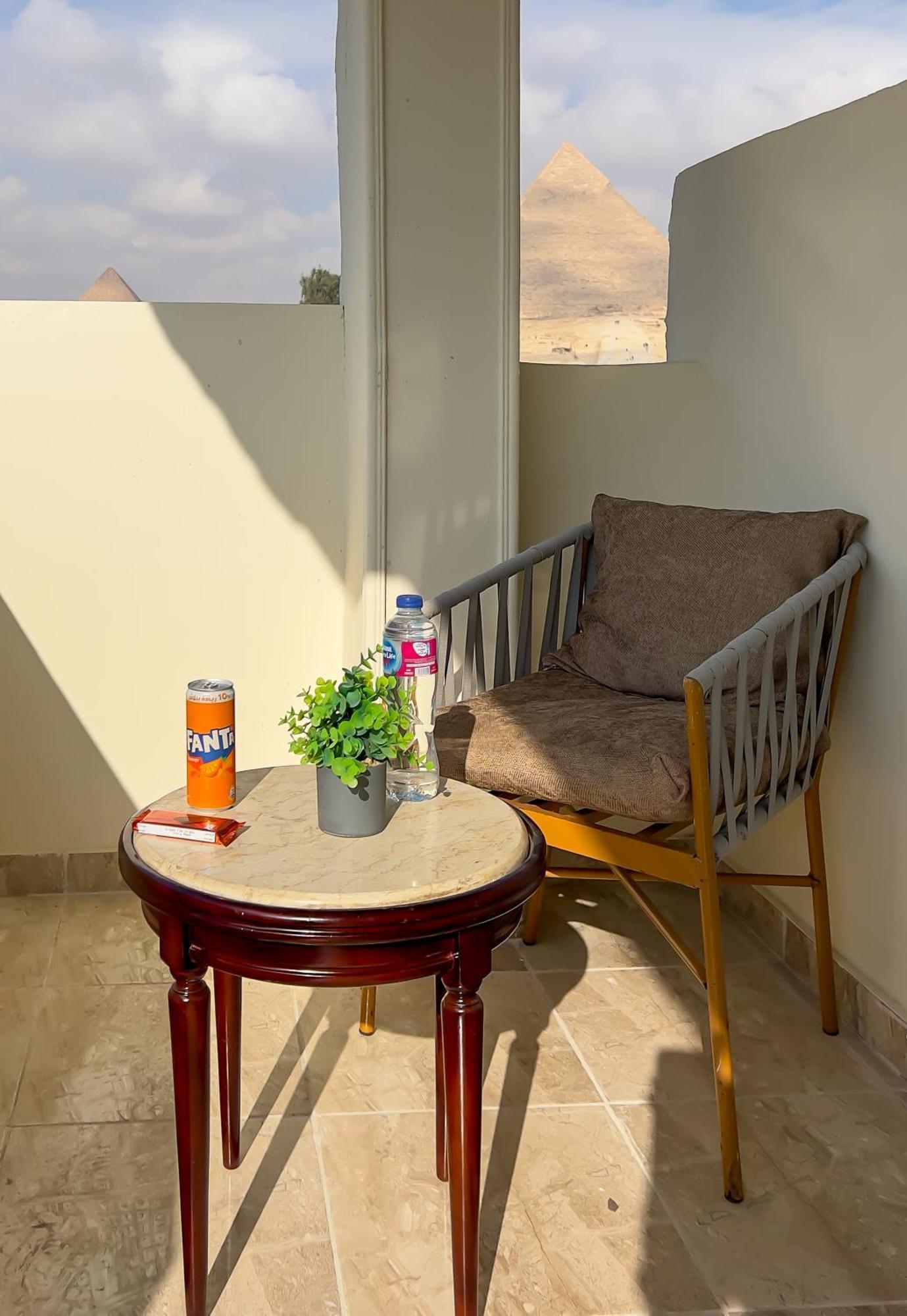 Pyramids Vista Inn Kafret el-Gabal Buitenkant foto
